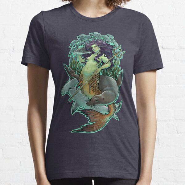 Pacific Mermaid (Modest) Essential T-Shirt