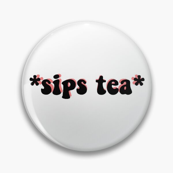 Item preview, sips tea  designed and sold by Eve Sherbourne.