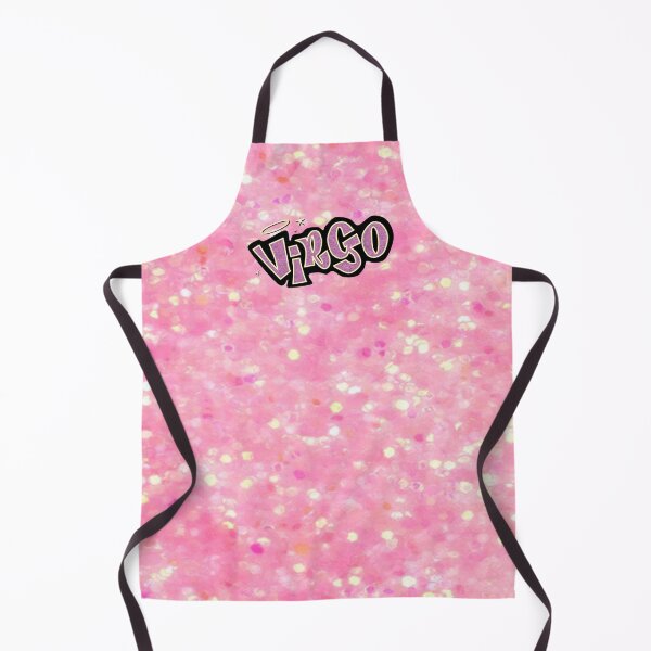 Item preview, virgo bratz style - iconic pink glitter font logo cute y2k aesthetic designed and sold by sweetnsourbunny.