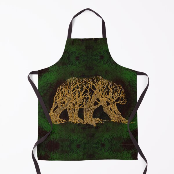 Item preview, Ursa Arbor, Gold in the Greenery designed and sold by LauraGarabedian.