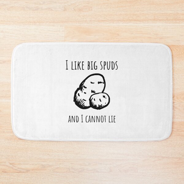 Item preview, I Like Big Spuds (Black) designed and sold by lillianya.