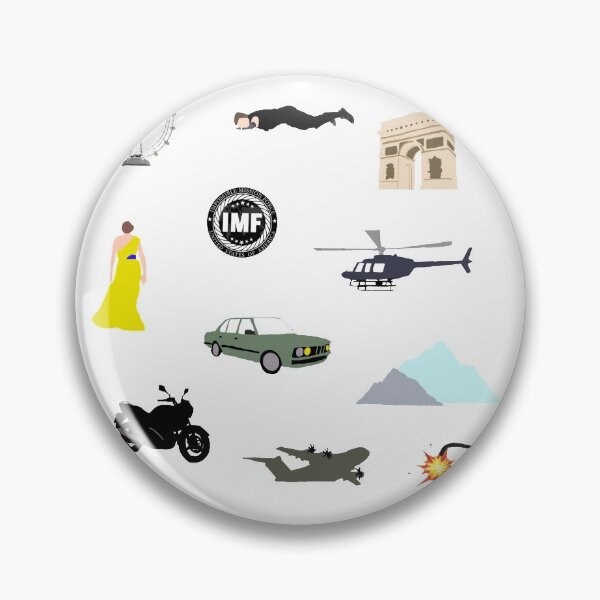 Item preview, Mission: Impossible minimalist symbols designed and sold by rubyroundhouse.