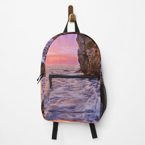 Item preview, Rocky Shore Rocks Sunset Shoreline Waves Horizon Seascape designed and sold by TheGreekGuy.