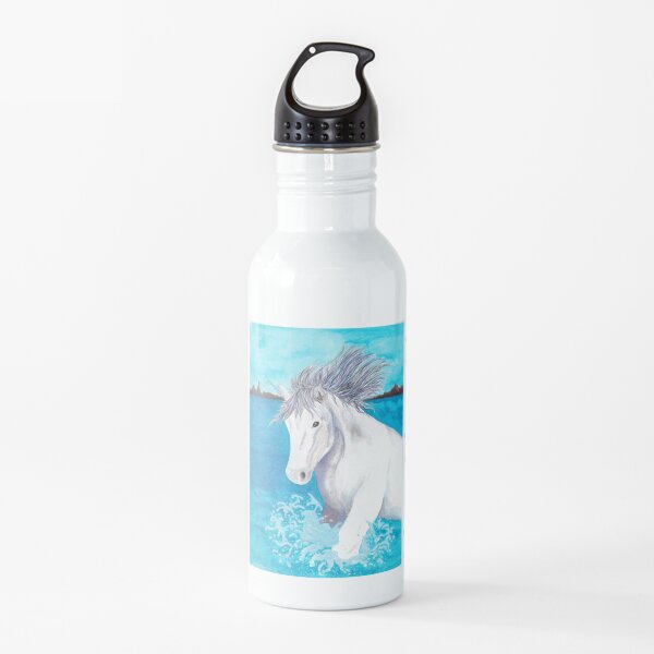 White Horse Water Bottle