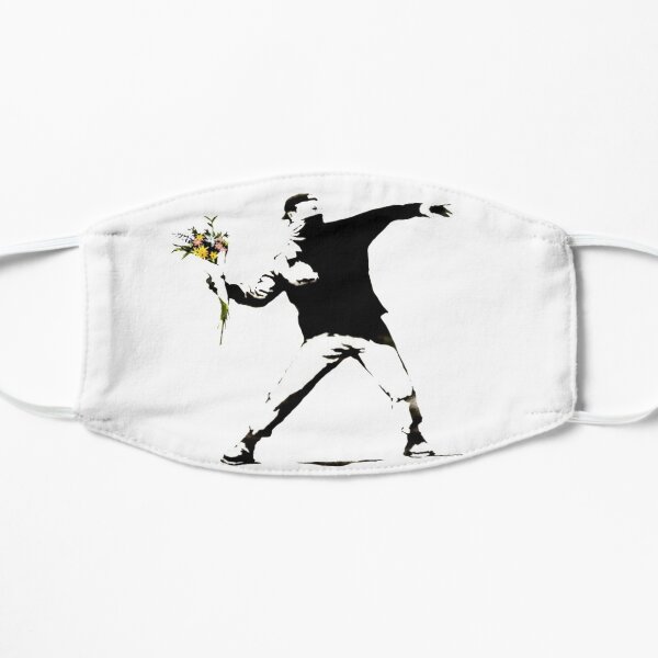 Flower Thrower - Banksy Flat Mask