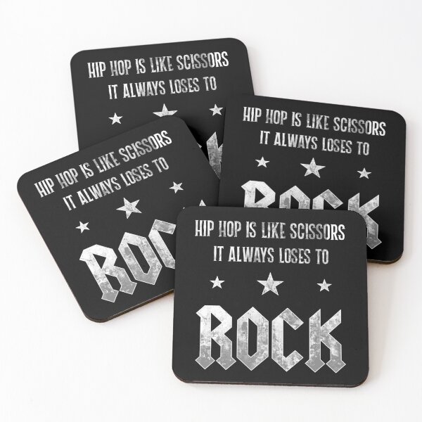 Item preview, Hip Hop is like scissors, it always loses to rock designed and sold by infleims.