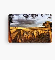 Stockinbingal Sunset # 2 Canvas Print