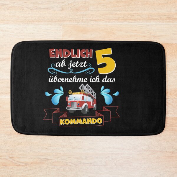 Item preview,  so I can take command too. With this motif e.g. on a t-shirt you will make every five-year-old boy or girl happy. Great idea for the birthday party and children's birthday party. Of course, the little fireman wears the t-shirt all year round and not just designed and sold by honksunited.