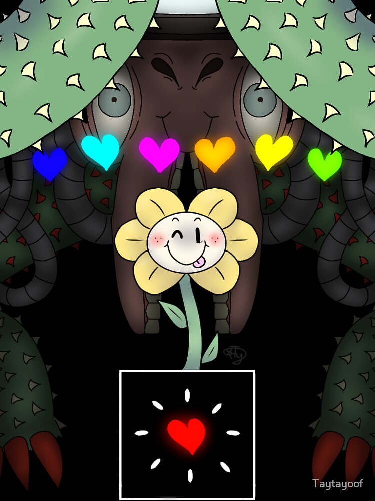 Omega Flowey Sticker for Sale by TaylorChwan