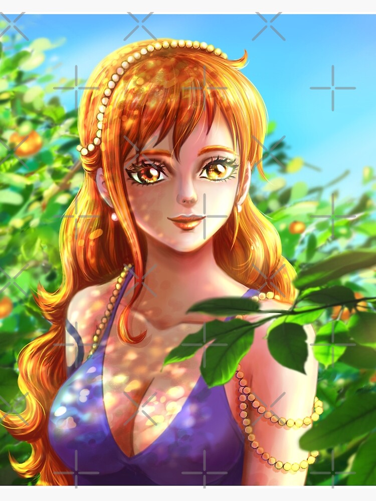 Little Nami fanart I did :D : r/OnePiece