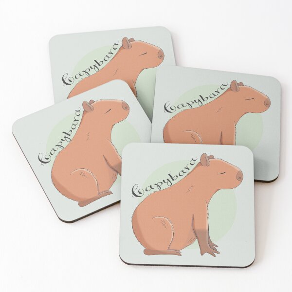 Item preview, Lovely and Calm Capybara designed and sold by LuYukari.