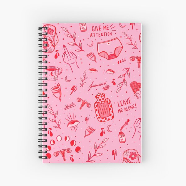 Period Vibes Spiral Notebook