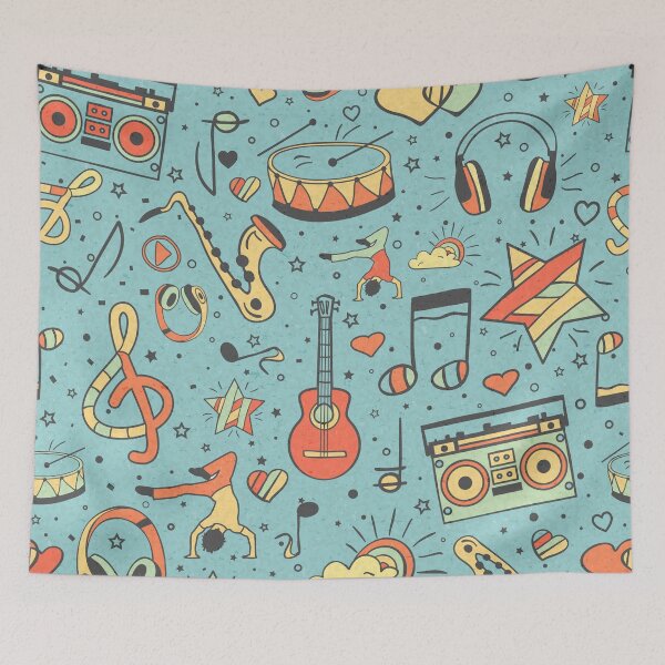 Item preview, Vintage World Of Music designed and sold by Vector Scout Lab.