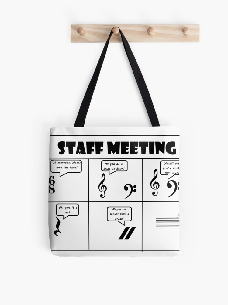 Staff Meeting Spiral Notebook for Sale by reggiethenerd