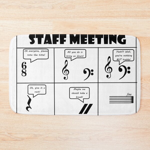 Item preview, Staff Meeting designed and sold by reggiethenerd.