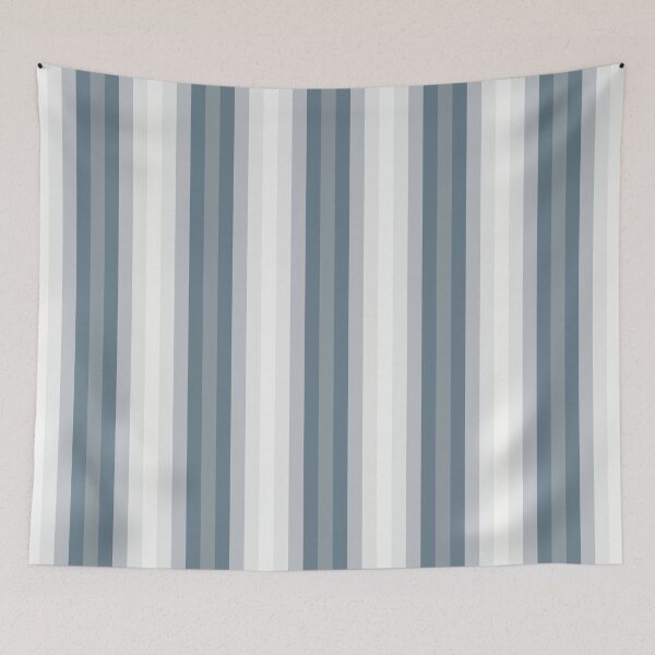 Item preview, Silver Gray Shades Striped designed and sold by ArtHanbal.