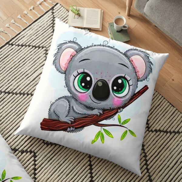 bonita koala Cojines de suelo