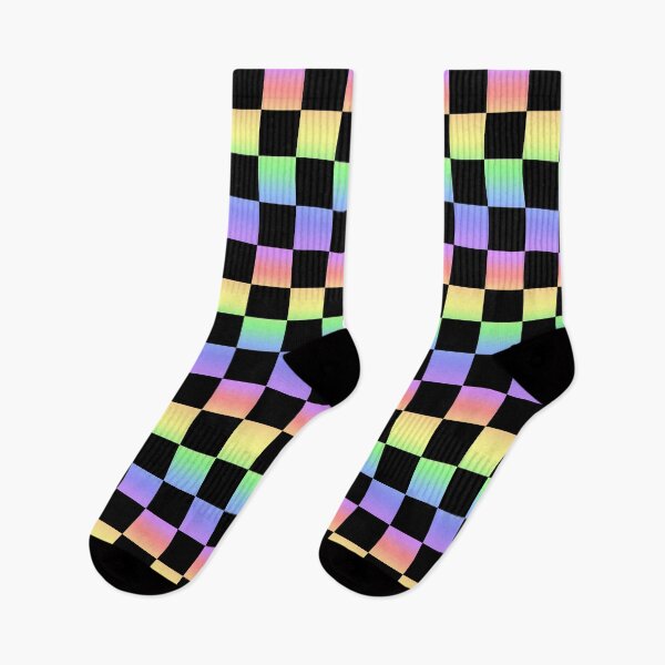 Item preview, rainbow checkerboard designed and sold by prismatic paper co.