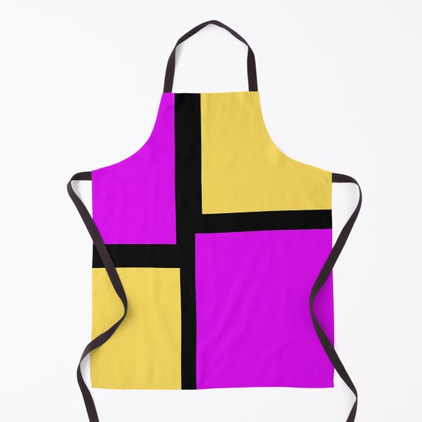 Item preview, Block colours of mustard purple and black designed and sold by Amal20.