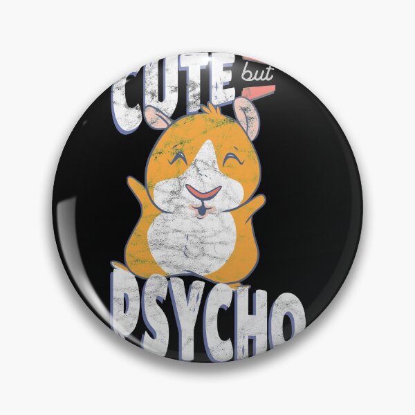 Item preview, Cute pet hamster is cute but psycho designed and sold by honksunited.