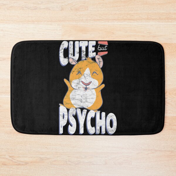 Item preview, Cute pet hamster is cute but psycho designed and sold by honksunited.