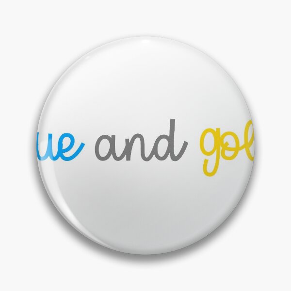 Item preview, blue and gold designed and sold by createdbysydd.
