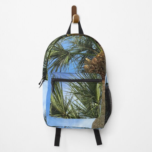 Item preview, Florida Sabal Palm Tree in Blue Sky designed and sold by Gsallicat.