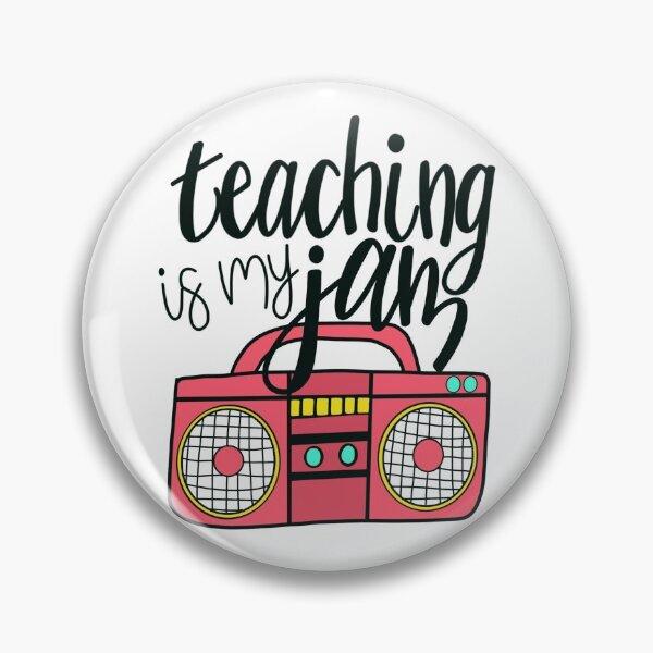 Item preview, Teacher- Teaching is my jam designed and sold by MaggieEDoodles.