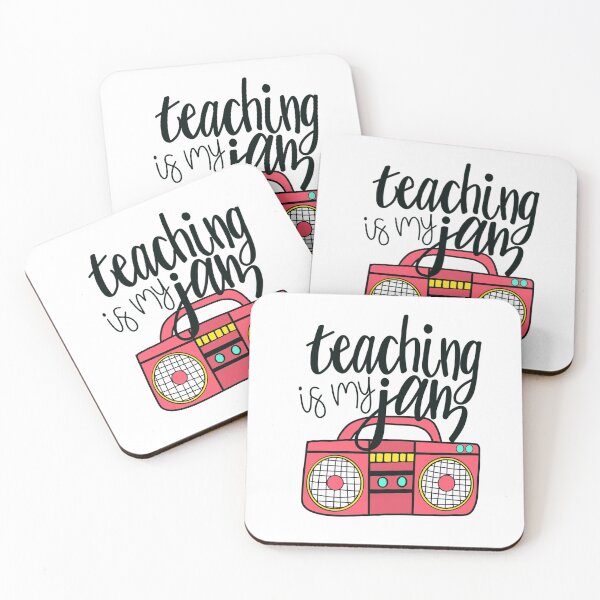 Item preview, Teacher- Teaching is my jam designed and sold by MaggieEDoodles.