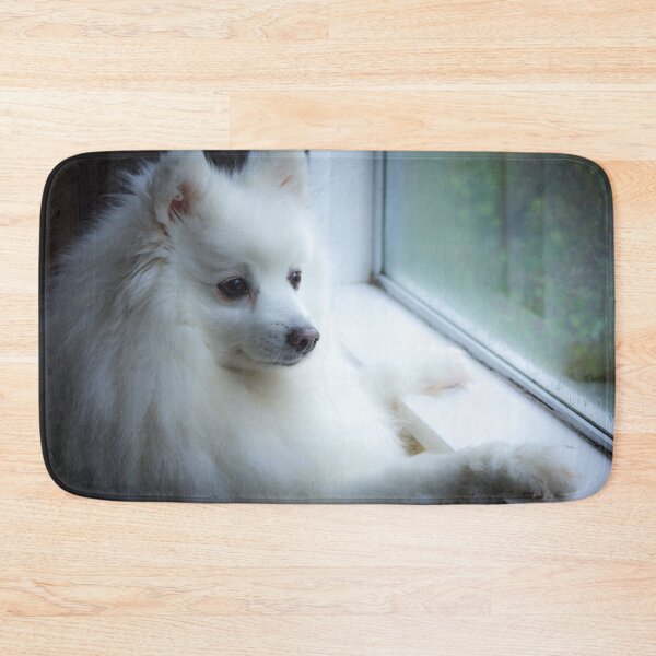 Item preview, Alert Japanese Spitz  designed and sold by KarenWoodArt.