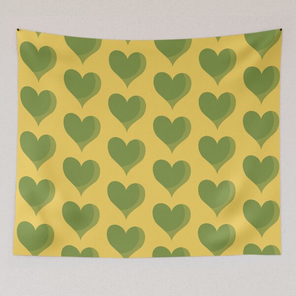 Item preview, green heart designed and sold by kim tang.