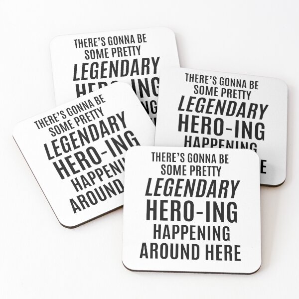 Item preview, Galavant-Inspired "Some Pretty Legendary Hero-ing" designed and sold by mulberrydragon.