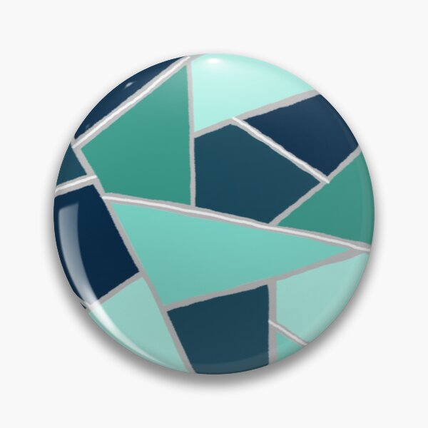 Item preview, Blue Triangle Mosaic designed and sold by aehiceland.