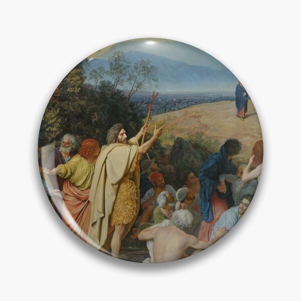 The Appearance of Christ Before the People Pin