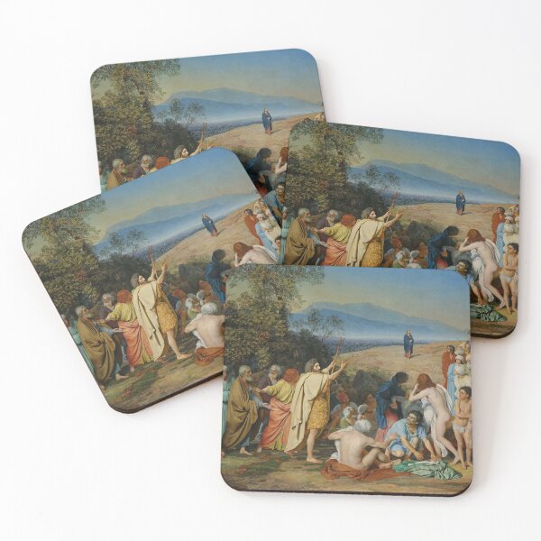 The Appearance of Christ Before the People Coasters (Set of 4)