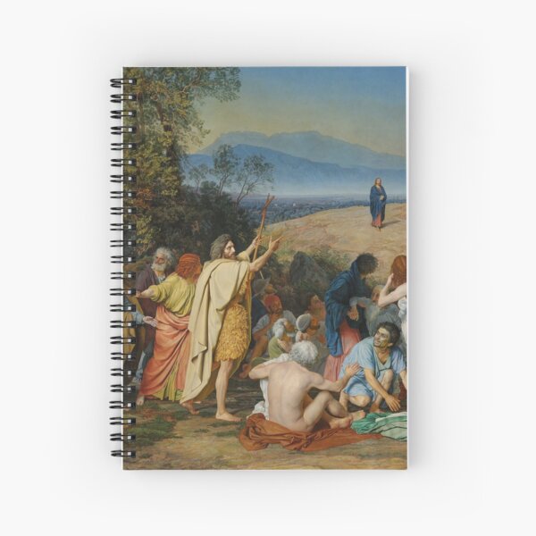 The Appearance of Christ Before the People Spiral Notebook