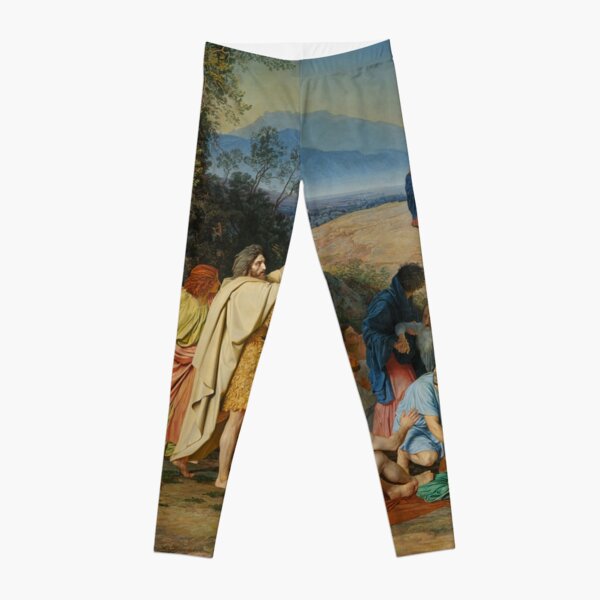 Painting Prints on Awesome Products,  The Appearance of Christ Before the People Leggings