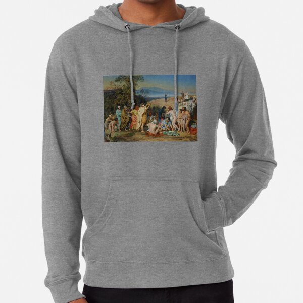 The Appearance of Christ Before the People Lightweight Hoodie