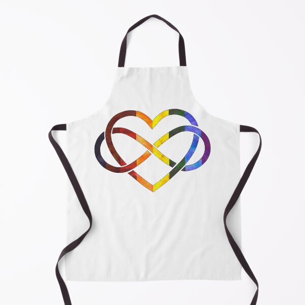 Item preview, Polyamory Heart - Rainbow Pride designed and sold by TigerTorreArt.