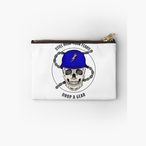 Item preview, Still Hear Your Fears? Drop a Gear Cool Motorcycle Or Funny Helmet Stickers designed and sold by MoonsmileProd.