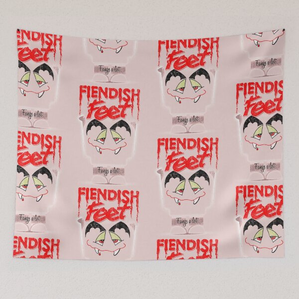 Item preview, Fiendish Feet Fangs A Lot designed and sold by Indestructibbo.