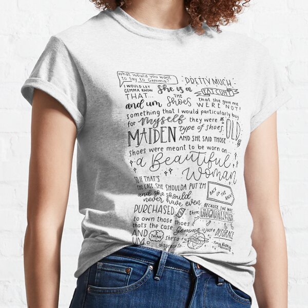 TIFFANY POLLARD “pretty much I would let Gemma know” print Classic T-Shirt