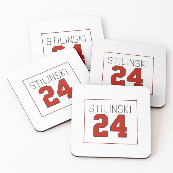 Artikelvorschau, Stilinski 24 rot und Bordüre (Teen Wolf) entworfen und verkauft von emcazalet.