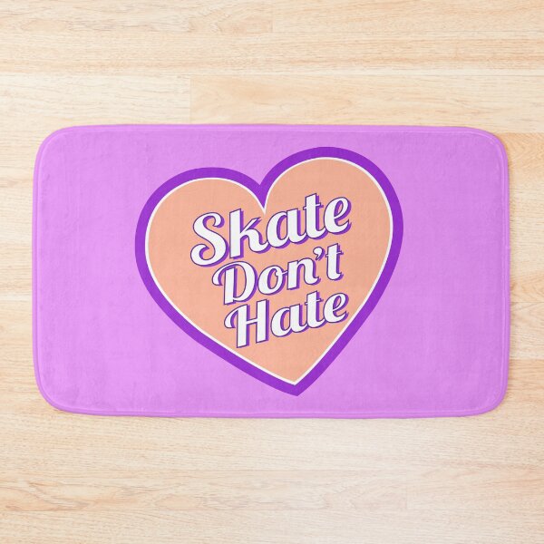 Item preview, Skate Don't Hate-Orange Heart designed and sold by littleSamantics.