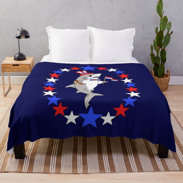 Item preview, Patriotic Shark designed and sold by sharkbait83.