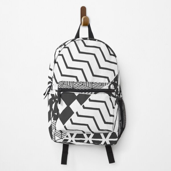 Item preview, Abstract Geometric Pattern Black and White designed and sold by aMano-mapping.