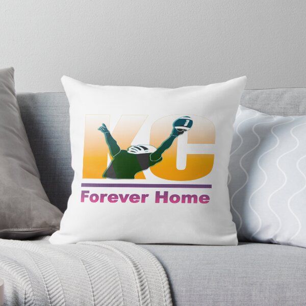 The Patrick Mahomes ‘Forever Home’ T-shirt Throw Pillow