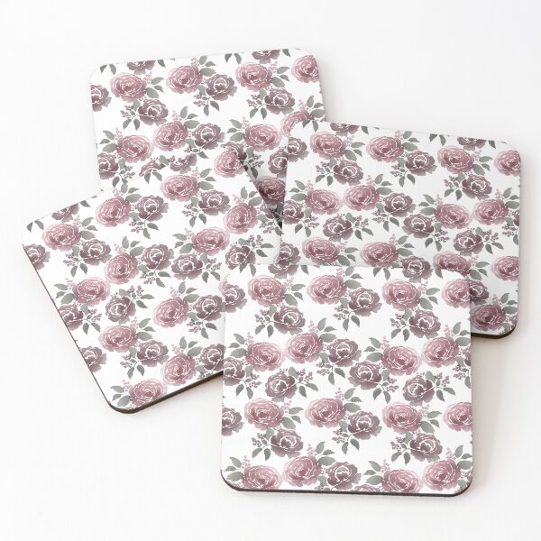 Item preview, Rustic Watercolor Roses Pattern - Blush Palette designed and sold by KristinaTrott.