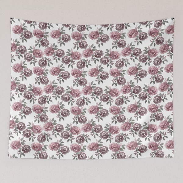 Item preview, Rustic Watercolor Roses Pattern - Blush Palette designed and sold by KristinaTrott.