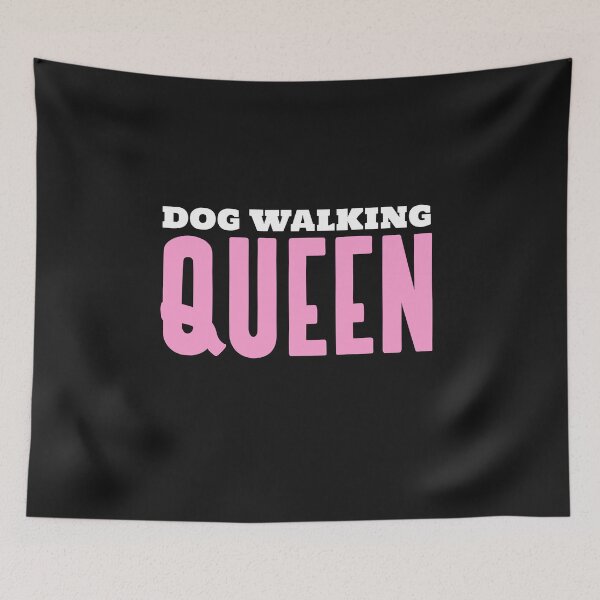 Item preview, Dog Walking Queen designed and sold by TheMagicKrew.